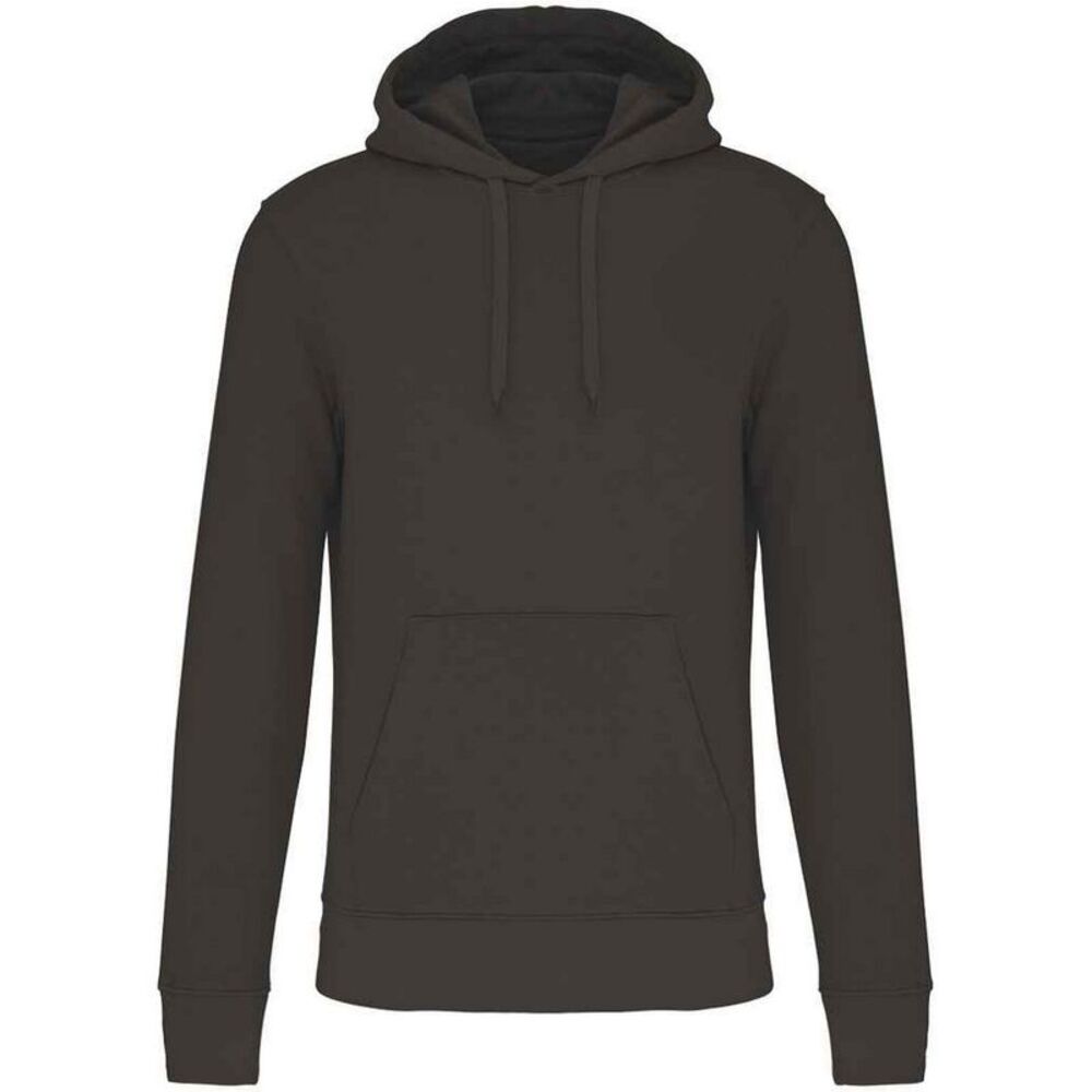 Kariban Mens Eco Friendly Hoodie / Dark Grey